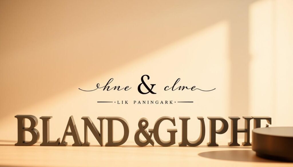 brand typography